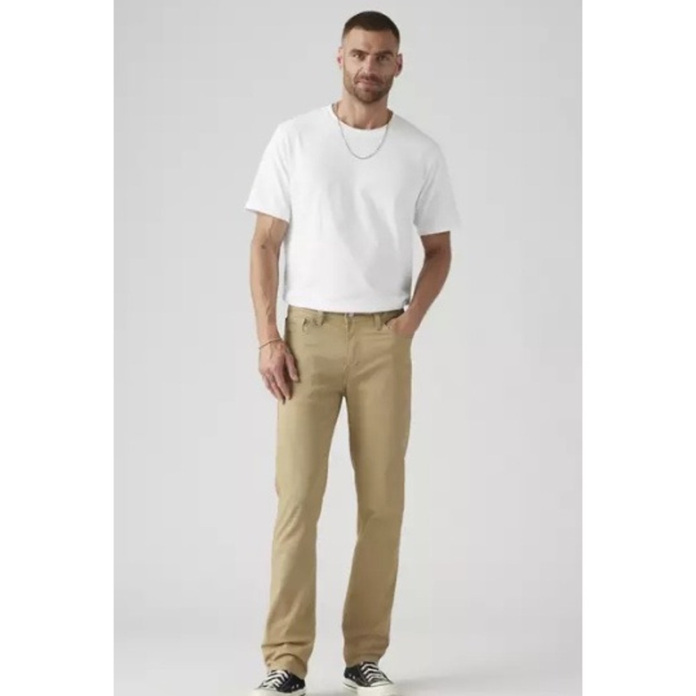Levis 511 Slim Fit All Seasons Performance Pants Harvest Gold Brown 34x32